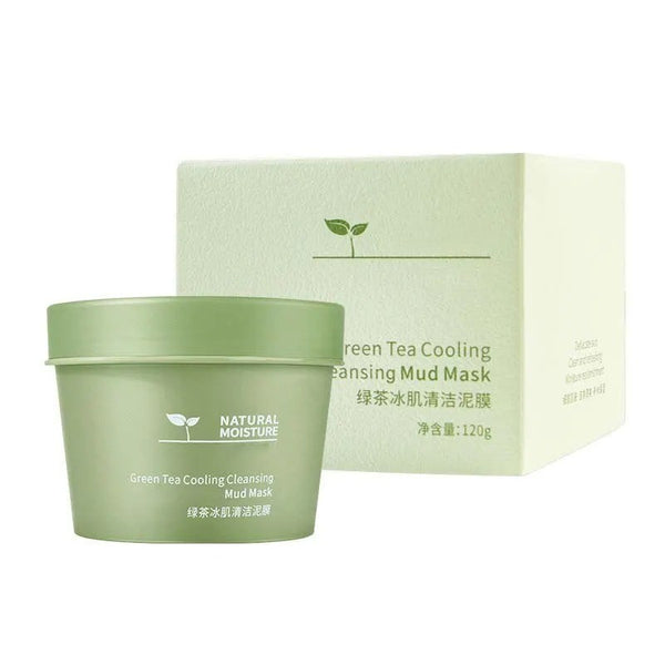 Máscara de Argila Verde com Chá Verde