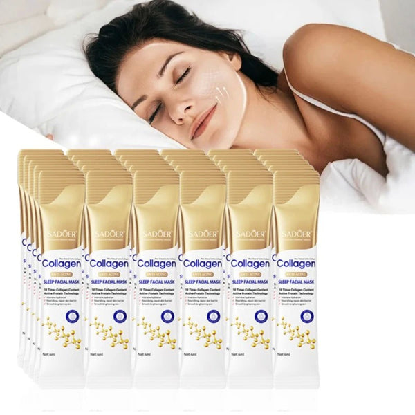 Máscara Facial de Colágeno Noturna