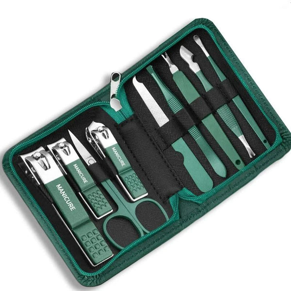 Kit de Manicure Profissional 12 Peças